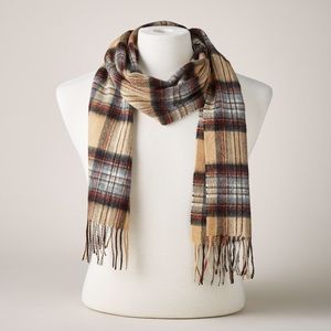 Tartan Scarf Sundance Catalog Scotland Lambswool
